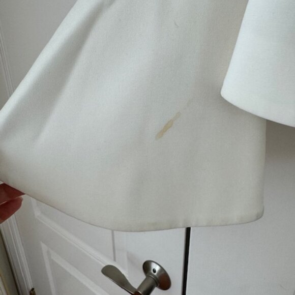 Alexie Sexy Tuxedo Top with Bell Sleeves - Picture 2 of 5